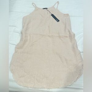 Revolve Krisa 100% Linen Mini Dress Size Medium